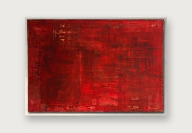 Deep Red II — Acrylic on canvas
